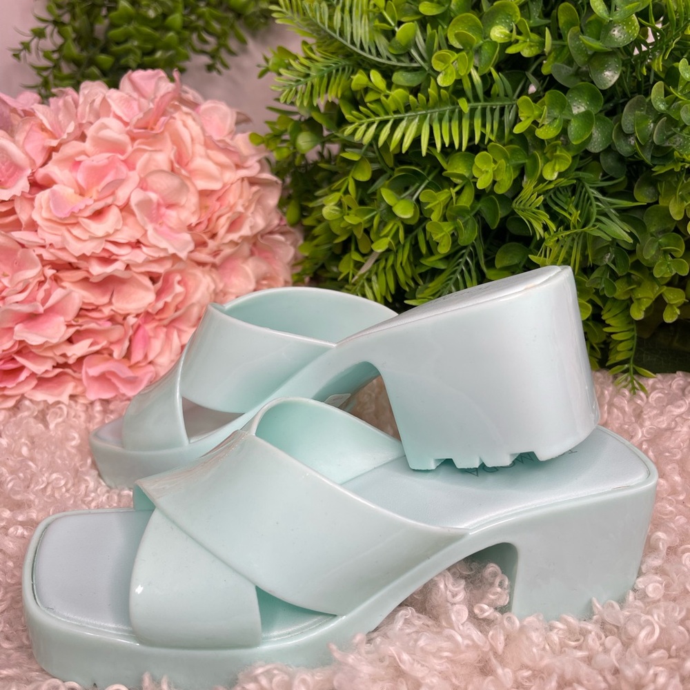 Stylish Mint Green Women's Sandals